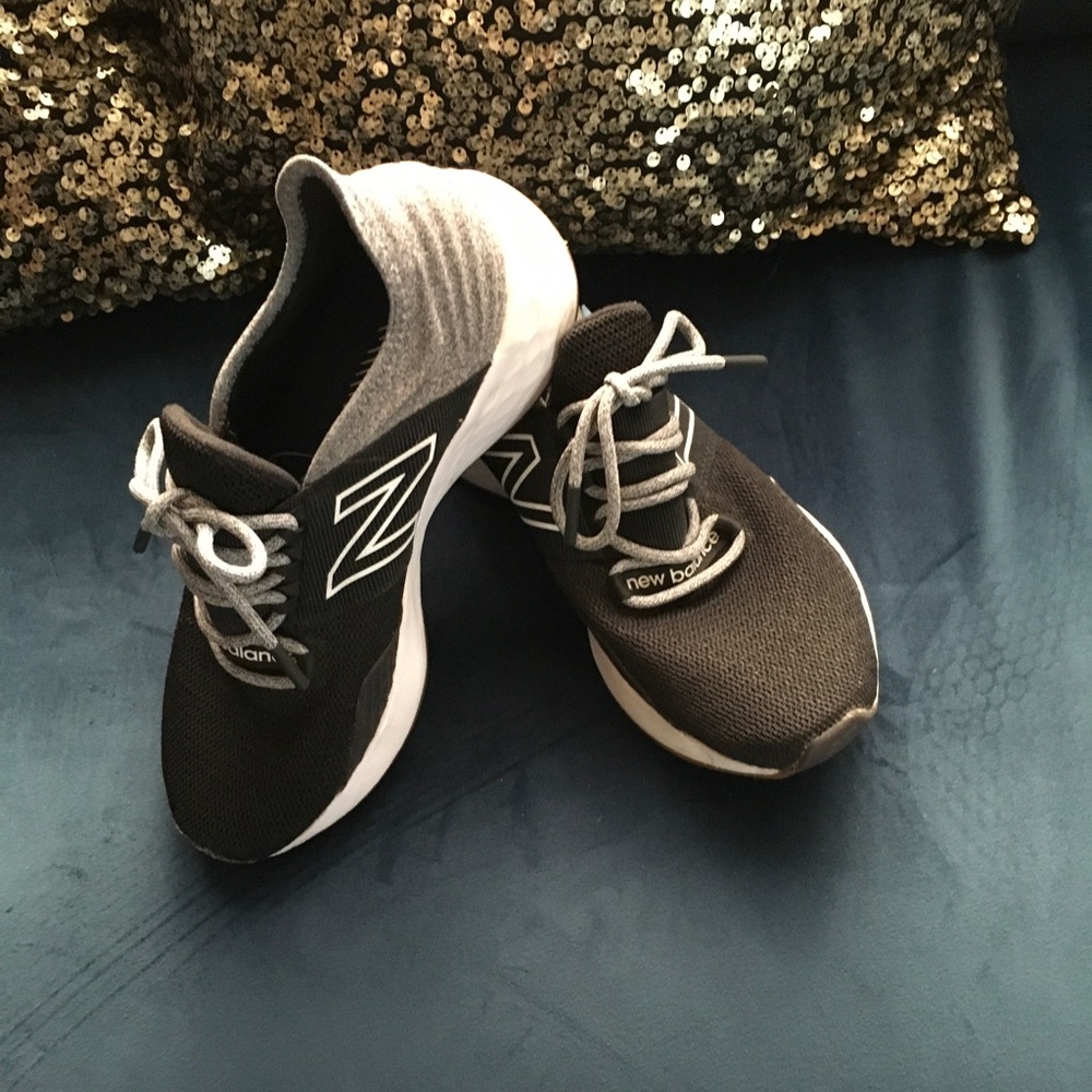 New Balance Black and Gray Athletic Shoes